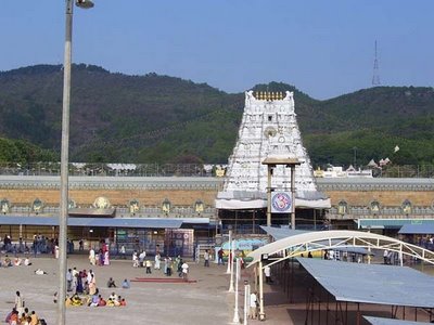 Tirupati - By far the most visited temple in India Tirupati - By far the most visited temple in India