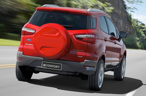 Ford Ecosport rear view, specs, pictures Ford Ecosport rear view, specs, pictures