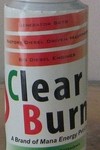 Clear Burn Mana Energy Logo Products